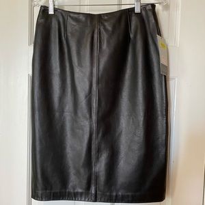 Siena Studio Leather Pencil Skirt